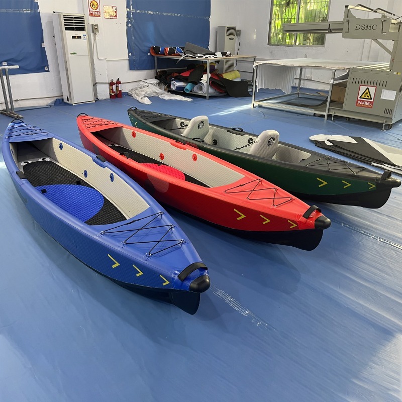 Fishing Kayak Inflatable - New Design 4.2m Portable Inflatable Kayak