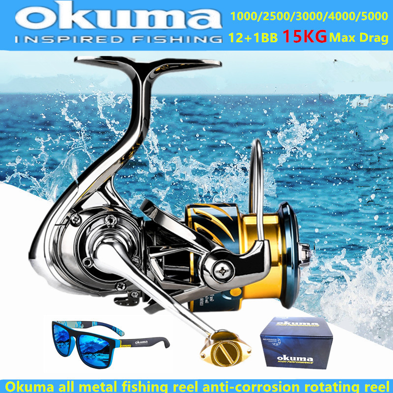 Okuma All Metal Fishing Reel 1 - Abu Garcia Reel Max recension och pris