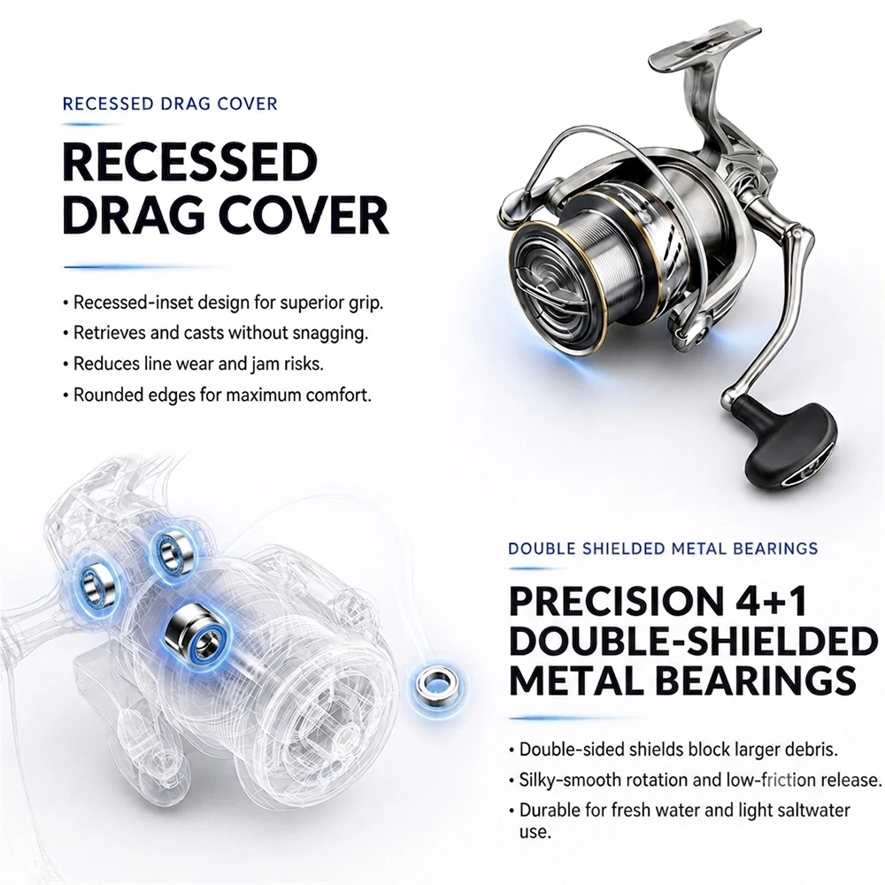 Huidiao KNIGHT ST Big Game Spi - Abu Garcia Reel Max recension och pris