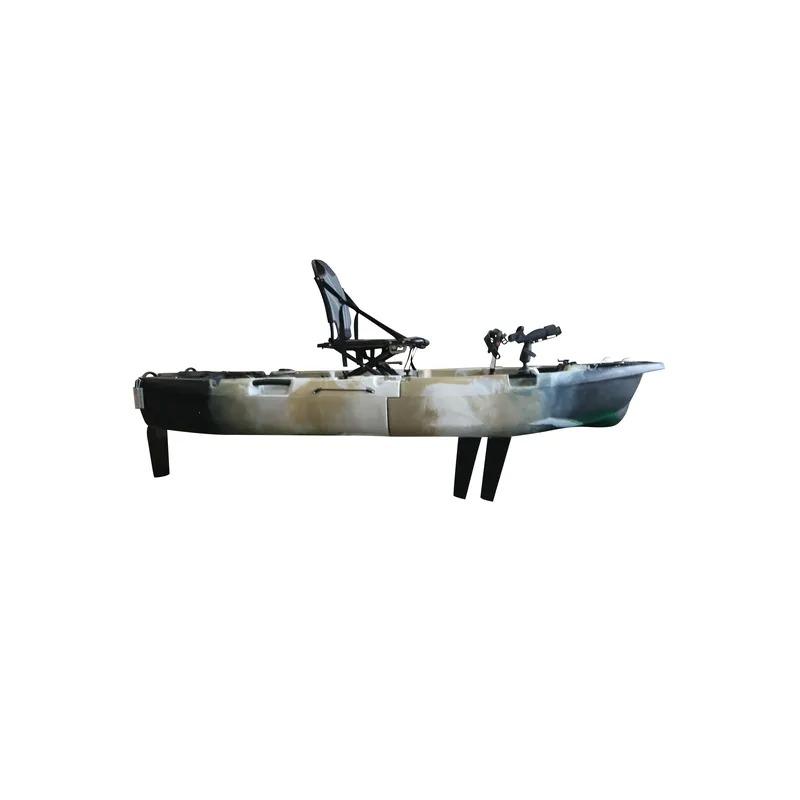 8ft Modular Single Seat Fin Pe - Fishing Kayak Pedal Drive recension och pris