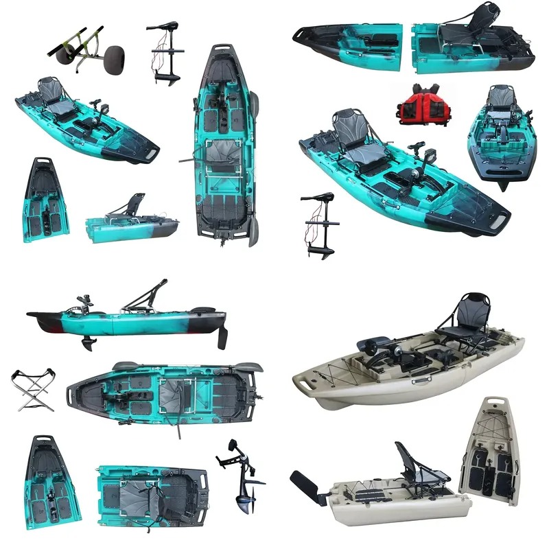 Popular 1 Person HDPE/PE Sit-O - Fishing Kayak Paddle recension och pris