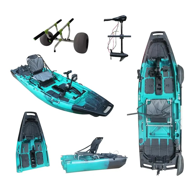Popular 1 Person HDPE/PE Sit-O - Fishing Kayak Paddle recension och pris