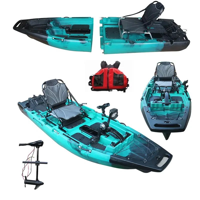 Popular 1 Person HDPE/PE Sit-O - Fishing Kayak Paddle recension och pris