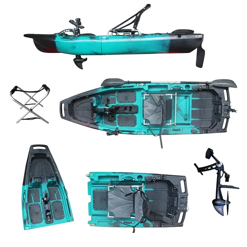 Popular 1 Person HDPE/PE Sit-O - Fishing Kayak Paddle recension och pris