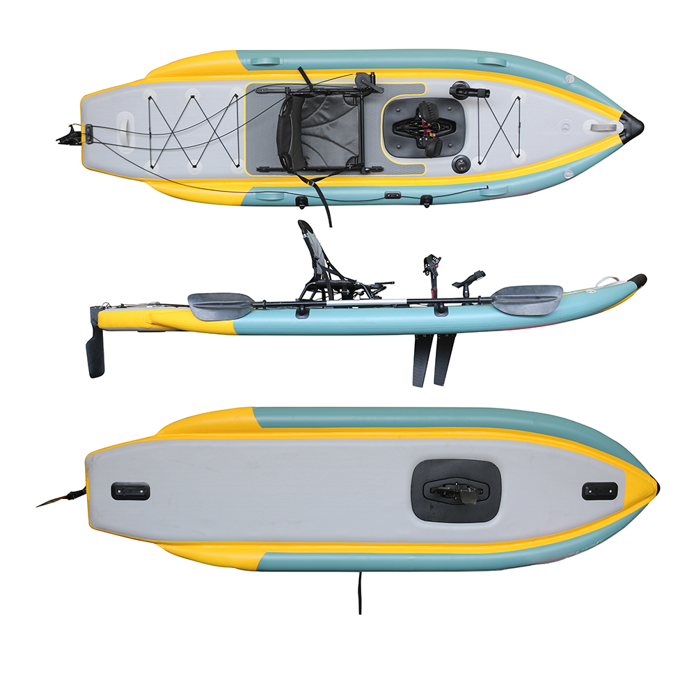 Pedal Propulsion Foldable Infl - Fishing Kayak Sit In recension och pris