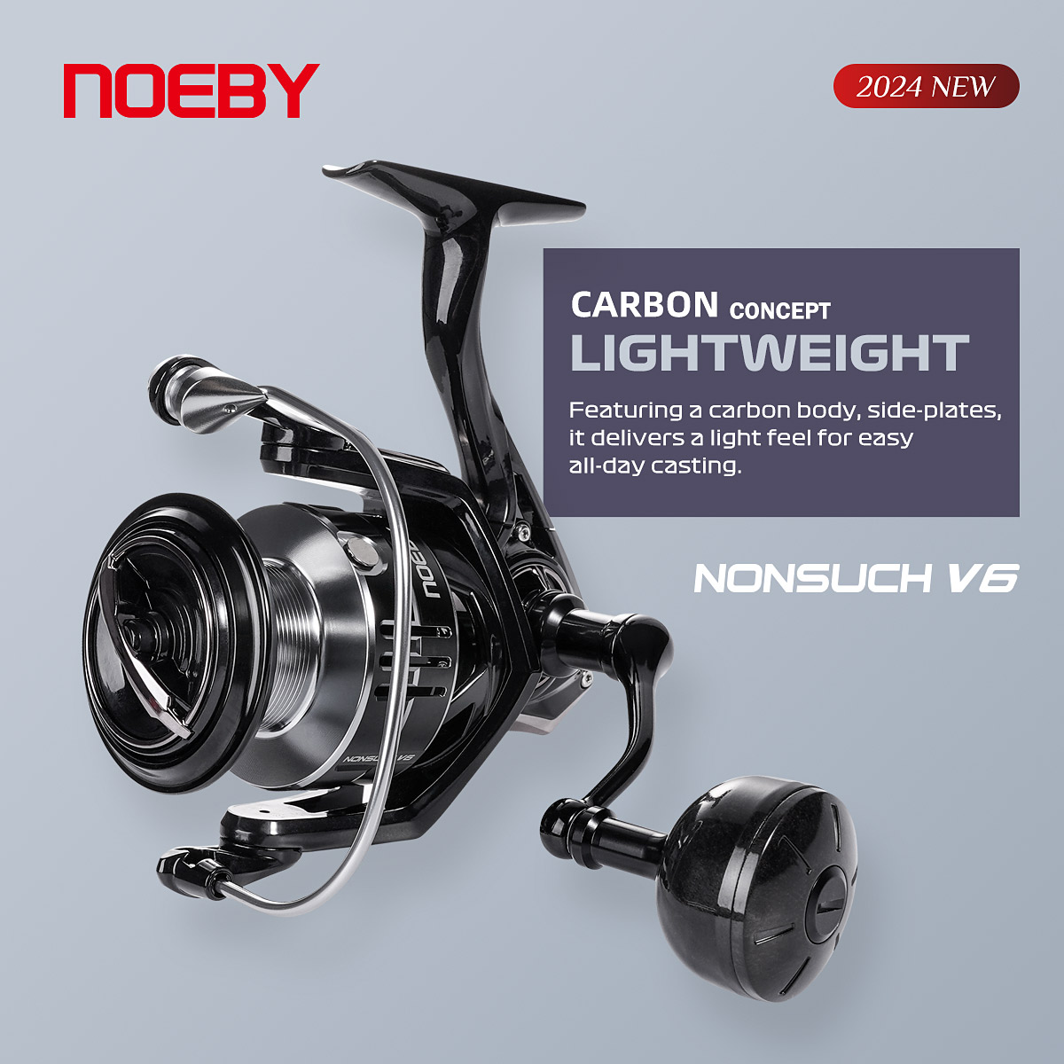 Noeby Carbon Spinning Fishing  - Abu Garcia Reel Max recension och pris