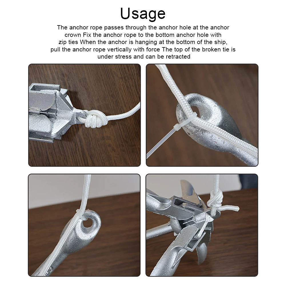 0.7KG 1.5KG Stainless Steel Fo - Fishing Kayak Anchor recension och pris