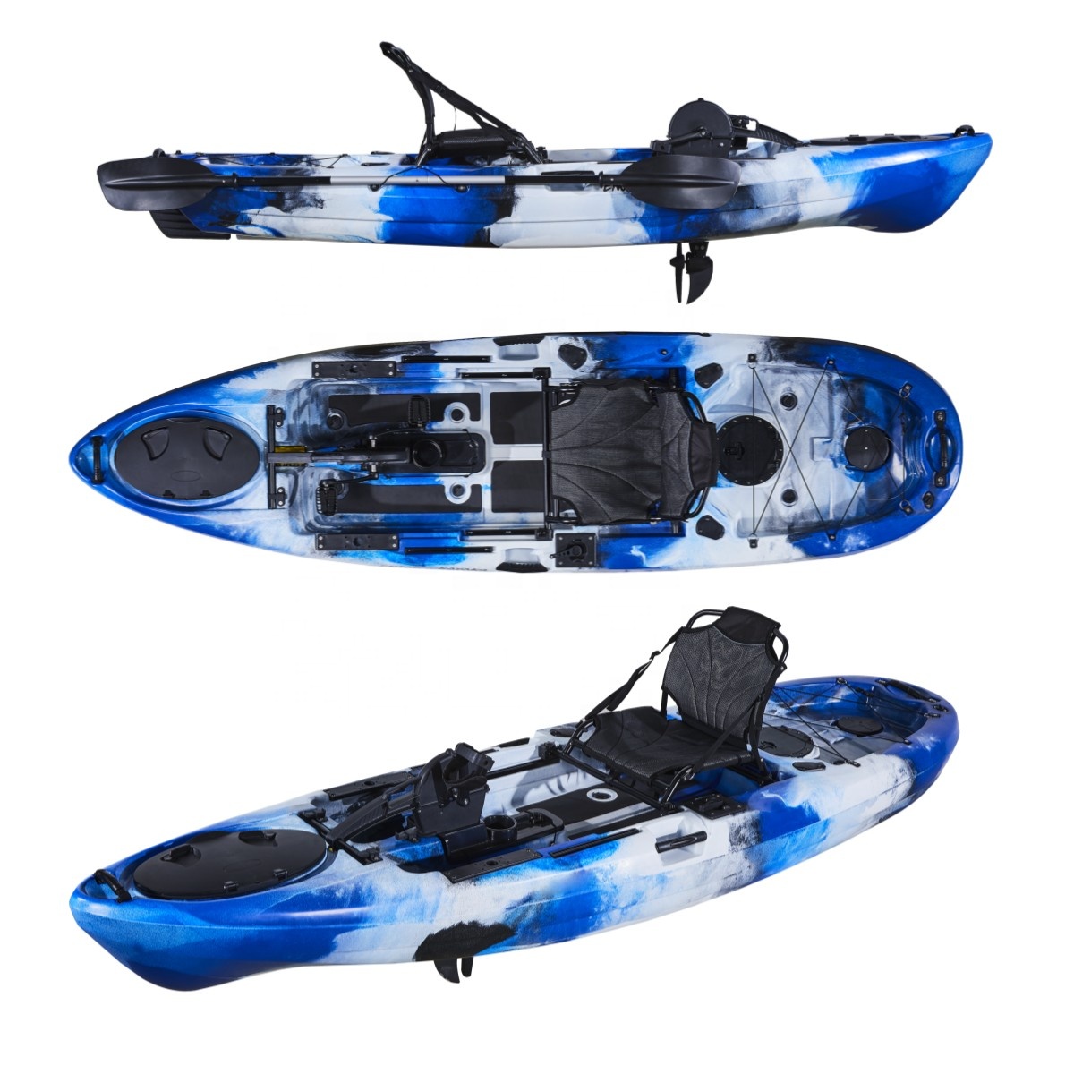 10FT Classic Pedal Fishing Kay - Fishing Kayak Pedal Drive recension och pris