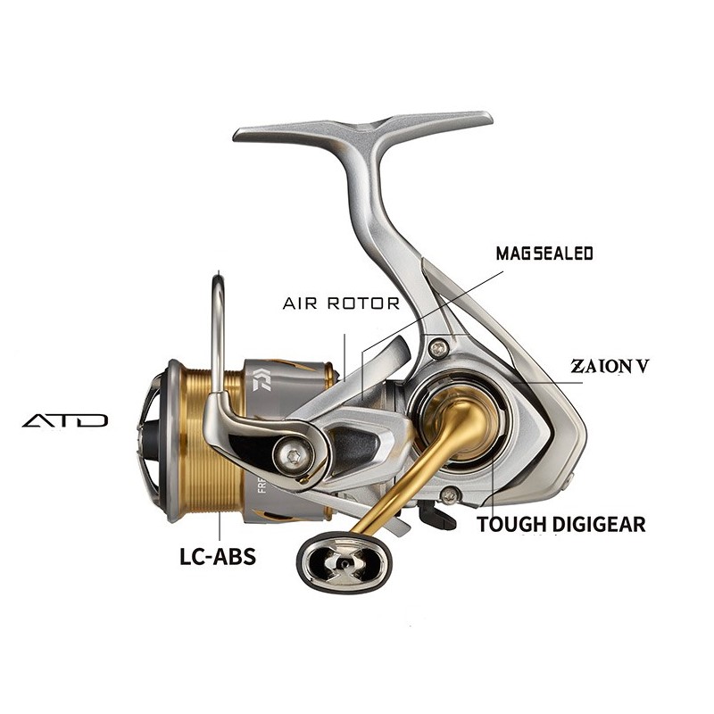DAIWA 21 FREAMS LT Spinning Fi - Daiwa Reel Fuego recension och pris