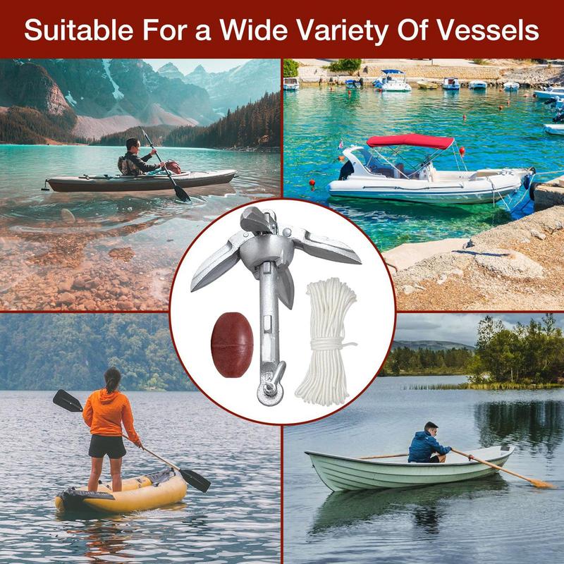 Canoe Anchoring Boat Anchoring - Fishing Kayak Anchor recension och pris