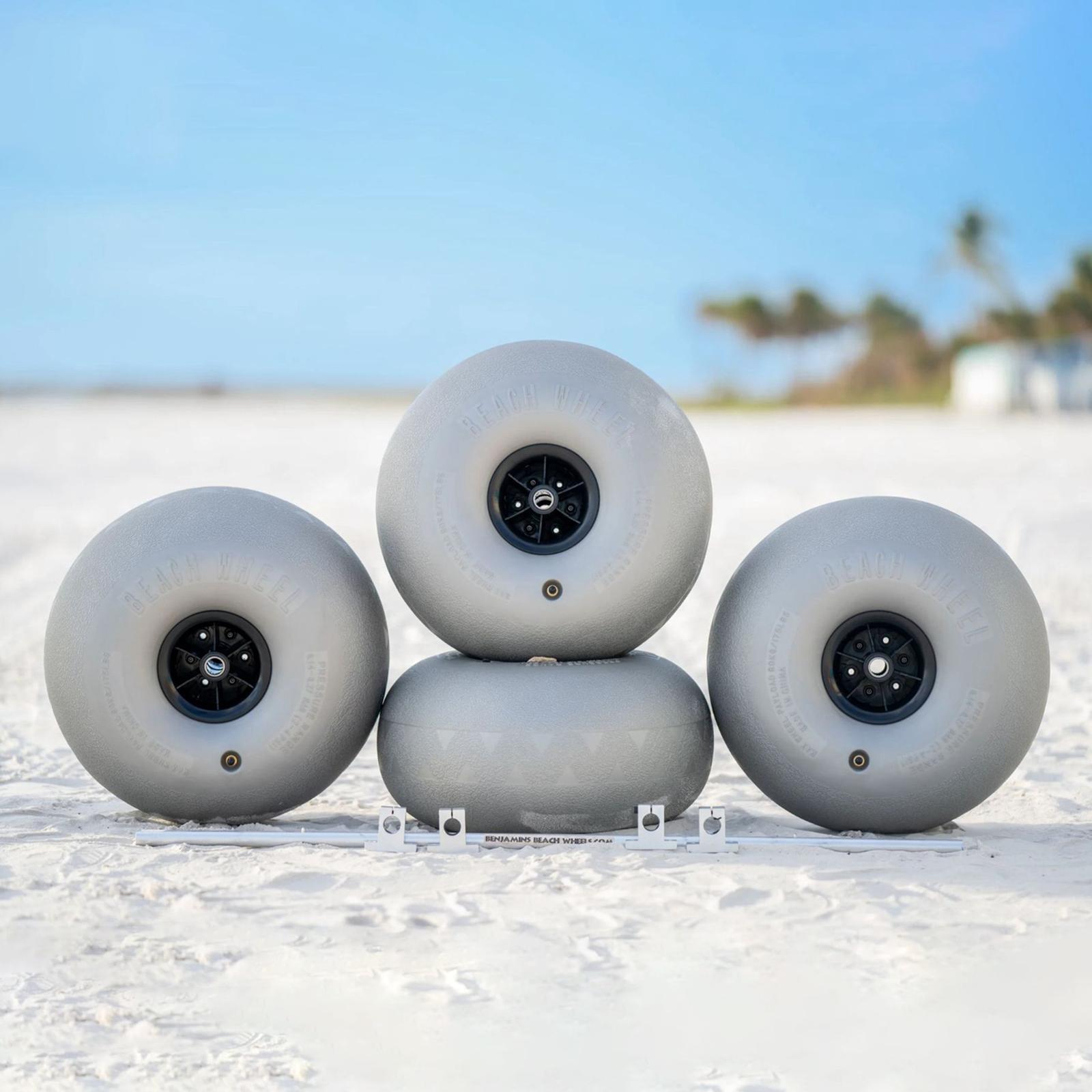 Inflatable Balloon Tire 16 Inc - Fishing Kayak Cart recension och pris