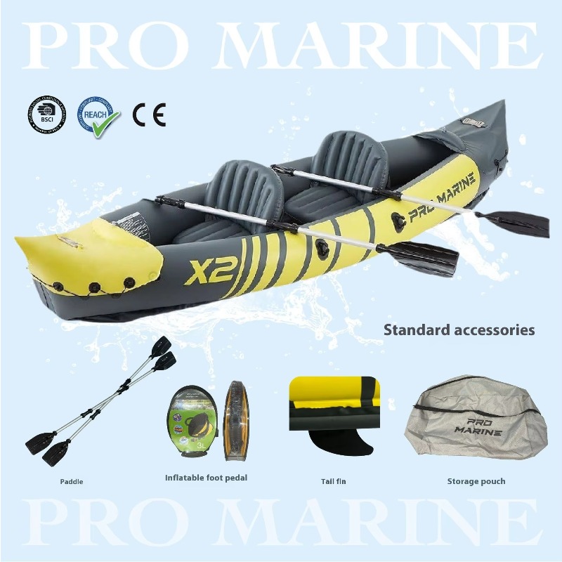 All-Purpose Inflatable Boat fo - Fishing Kayak Inflatable recension och pris