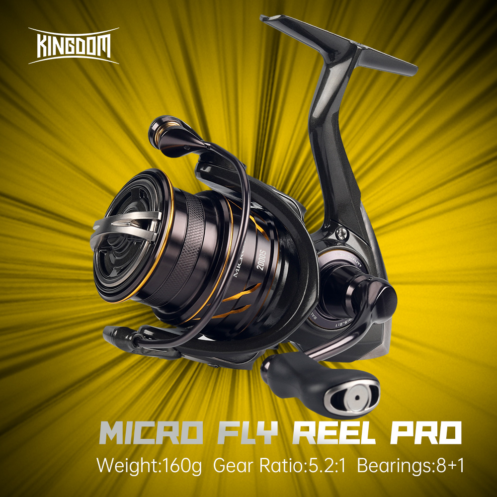 Kingdom Micro Fly Pro Fishing  - Abu Garcia Reel Max recension och pris