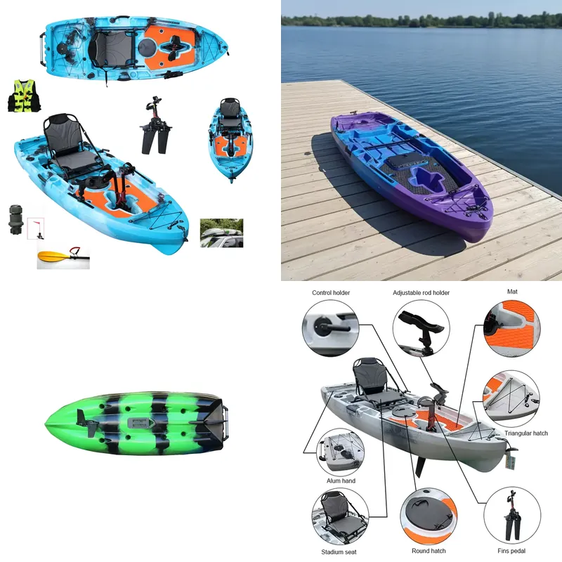 Vicking Ocean Single Sit-On-To - Fishing Kayak Pedal Drive recension och pris