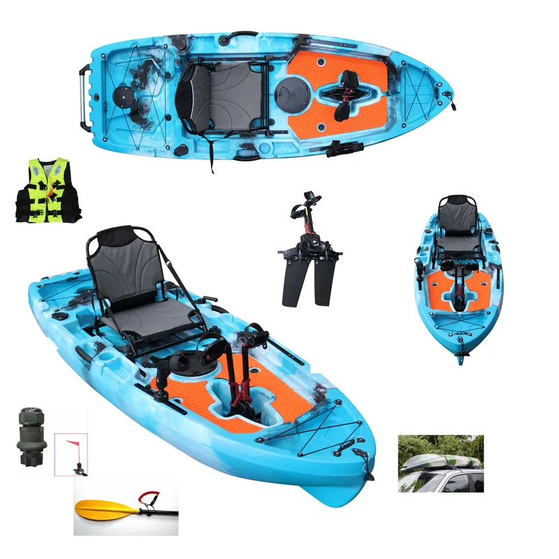 Vicking Ocean Single Sit-On-To - Fishing Kayak Pedal Drive recension och pris
