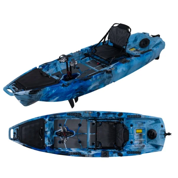 Modular Single 1 Person Plasti - Fishing Kayak Pedal Drive recension och pris