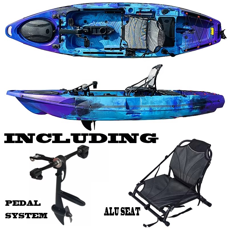 Professional Sit on Top Pedal  - Fishing Kayak Sit In recension och pris